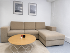 Moderne beige sofa