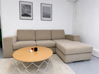 Moderne beige sofa